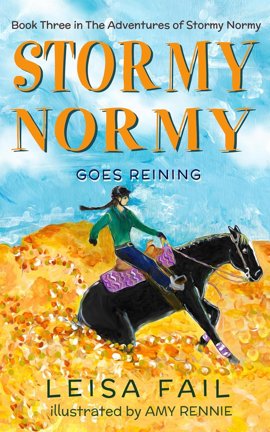 Stormy Normy Goes Reining