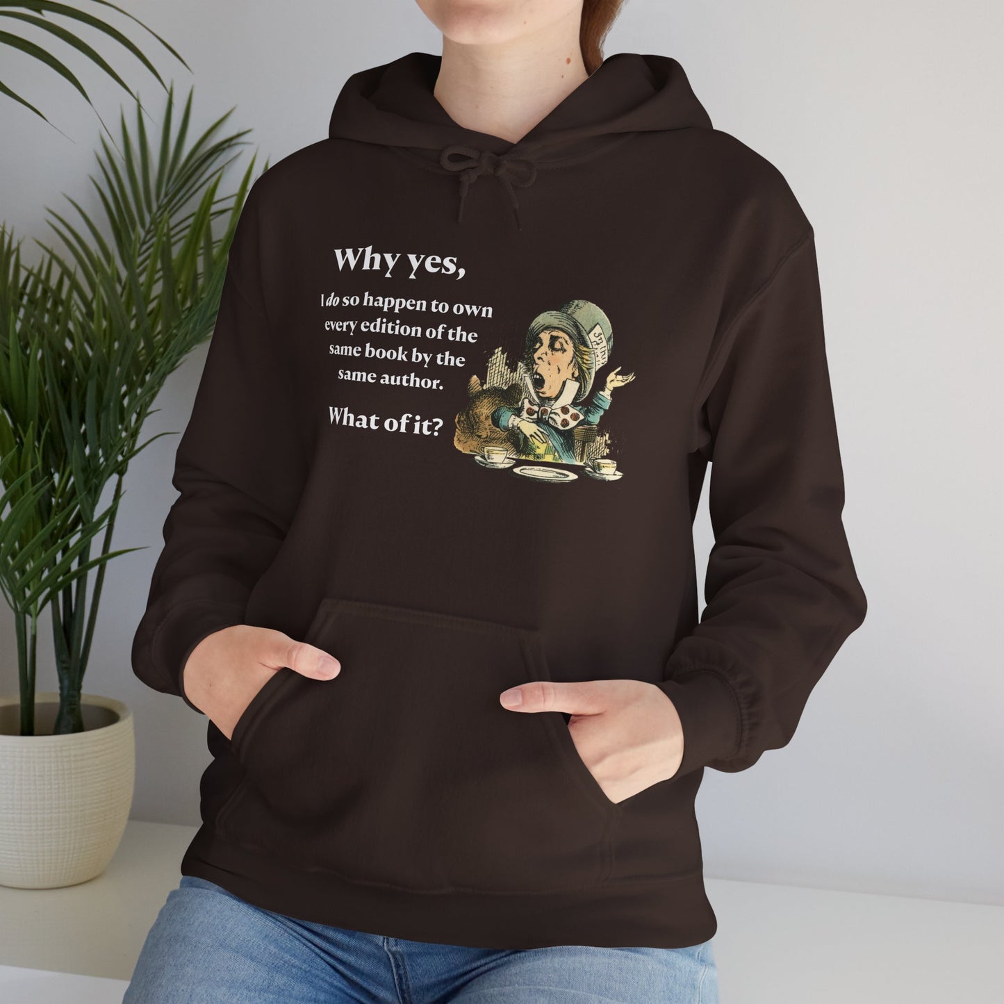 Book Collector's Humor—Hoodie