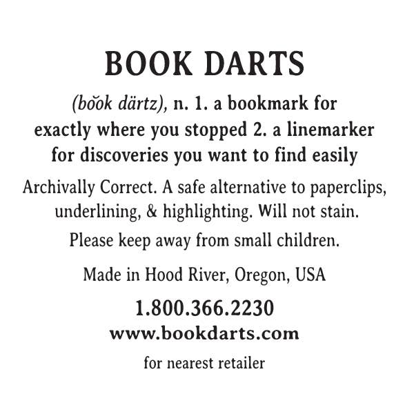Book Darts - Book Dart - Mixed - Pack of 15