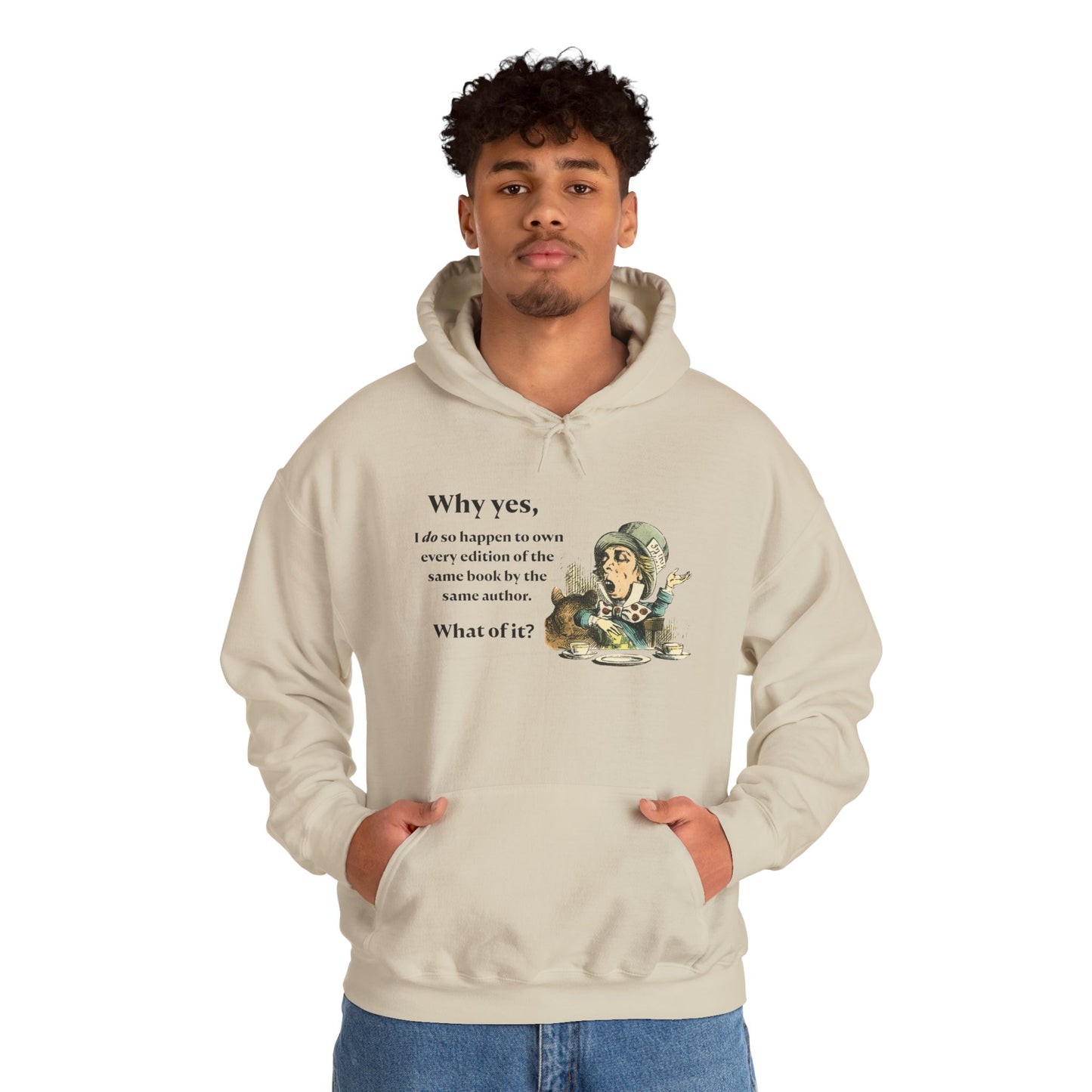 Book Collector's Humor—Hoodie