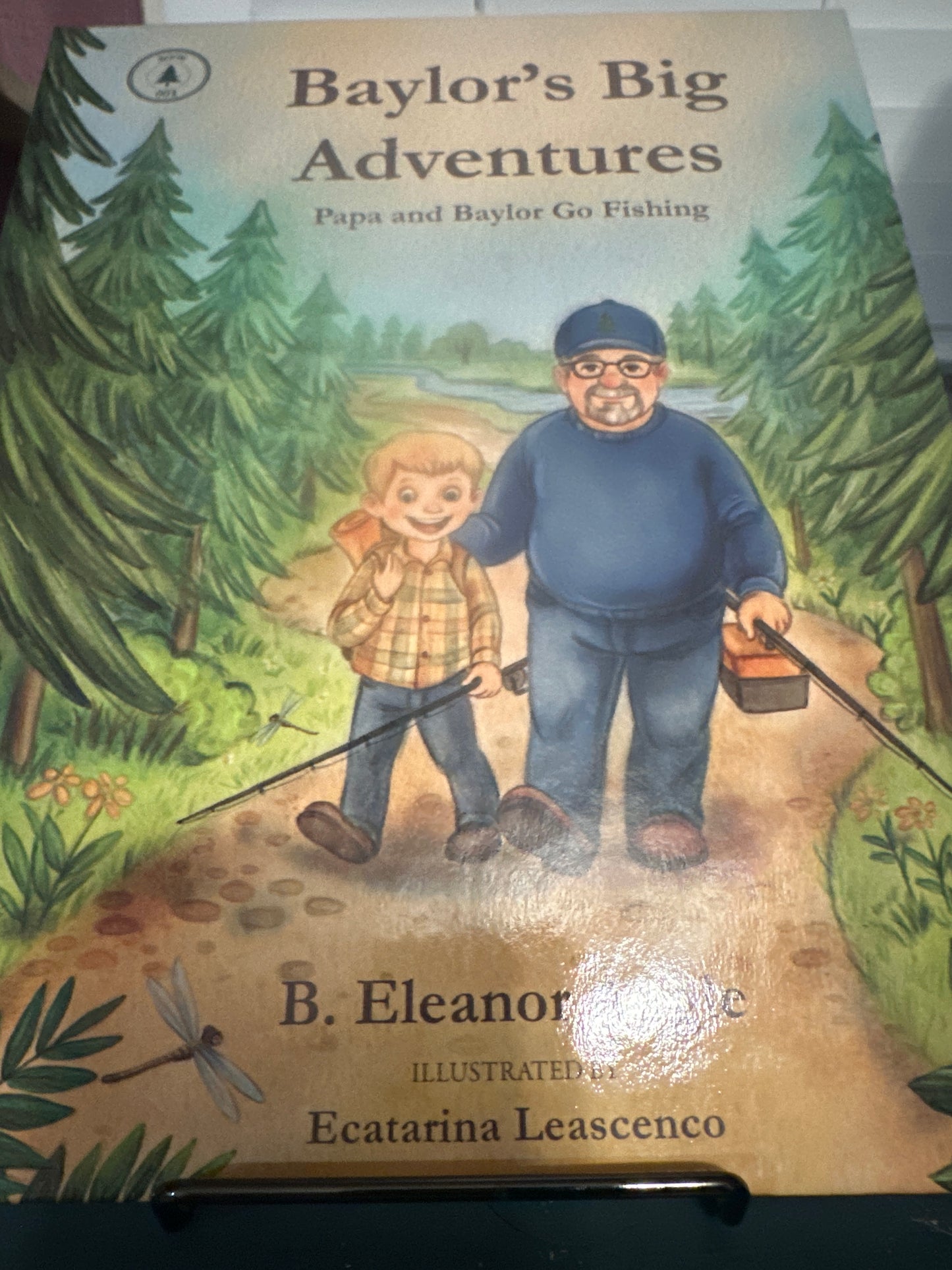 Baylor's Big Adventures: Papa and Baylor Go Fishing